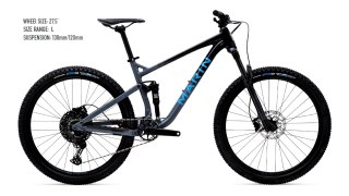 Marin Rift Zone 1 Grafitowy Czarny Niebieski 27,5" L 2022