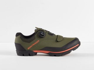 Buty MTB Bontrager Foray 41 Oliwkowy szary/Pomarańczowy Radioactive