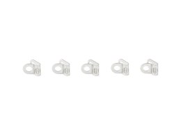 Eurofender Stainless Steel Chainstay Clips - Set of 5 One size Srebrny 2023