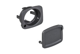 Trek E-bike Charge Port Covers Bateria Czarny