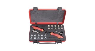 Unior Crank Saver Kit Size Tool Set Czerwony Pomarańczowy