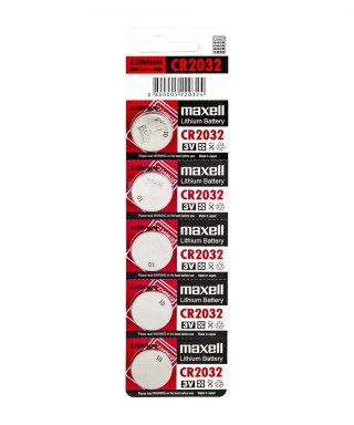 Bontrager CR2032 Computer Battery 5-Pack Srebrny