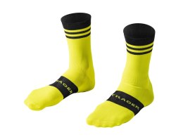 Bontrager Race Crew Cycling Sock S Żółty Radioactive