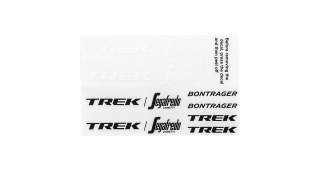 Bontrager Xxx Wavecel Trek Segafredo Decals Czarny Biały