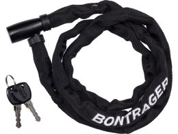 Bontrager Comp Keyed Long Chain Lock Size 4mm X 110cm 43.3" Czarny