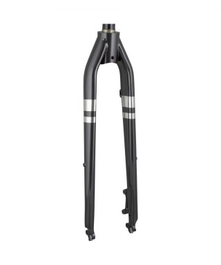 Trek 2021 Verve Steel 700c Disc Rigid Forks 209mm, 45mm Czarny Dnister