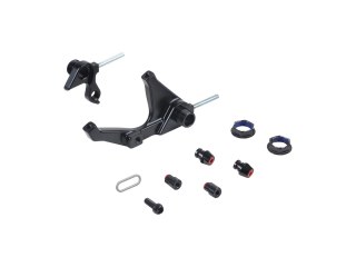 Trek MTB Horizontal Sliding Dropout Kit Rear kit, 142x12mm Thru Axle Czarny