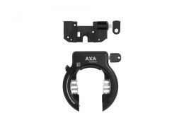 Axa Bosch 2 Rack Battery With Solid Plus Ring Lock Size 58mm For Wide Tires Czarny