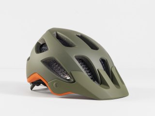 Kask MTB Bontrager Rally WaveCel S Oliwkowy szary/Pomarańczowy Roarange 2023