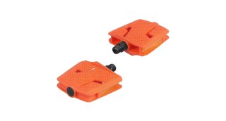 Trek Kids' Platform Small Pedal Set 9/16 cala 15 mm Pomarańczowy Roarange