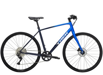 Trek Fx 3 Disc S Alpine Blue To Deep Dark Blue Fade 2023