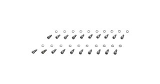 Bontrager Line Pro Pedal Pin Kit Chrome