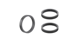 Bontrager 5mm Carbon Headset Spacer - Pack of 3 5mm x 28.6mm Karbon 2024