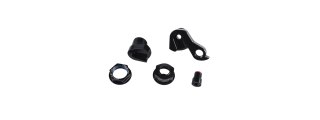 Trek Convert Hardtail Dropout Kits Rear kit, 142x12mm Thru Axle Czarny