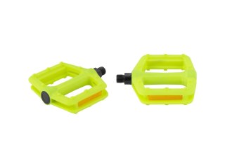 VP Components VP-536 Nylon Pedal Set 9/16 cala 15 mm Fluorescencyjny zielony