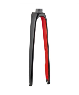 Widelce Domane+ LT 2020 700C 290mm, 53mm Trek Black/Radioactive Red