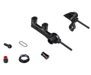 Trek CX/Gravel Horizontal Sliding Dropout Kit Rear kit, 142x12mm Thru Axle Czarny