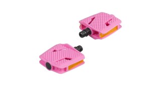 Trek Kids' Platform Small Pedal Set 9/16 cala 15 mm Różowy Pink Frosting