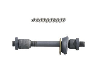 Bontrager Approved Loose Ball Front Center Lock Hub Axle Kit 100mm OLD P/T Srebrny/Czarny