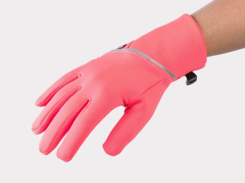 Damskie rowerowe rękawiczki termiczne Bontrager Vella XS Vice Pink