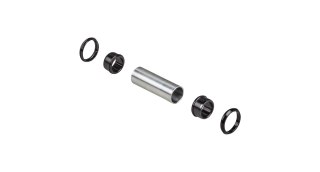 Bontrager Line DH 30 Front Axle Kit P/T Czarny/Srebrny