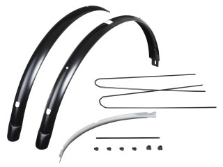 Curana C-Lite2 LM+/TM+ 700c Fender Set 700c x 50mm, Front and Rear Czarny