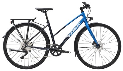 Trek Fx 3 Disc Equipped Stagger S Alpine Blue To Deep Dark Blue Fade 2023