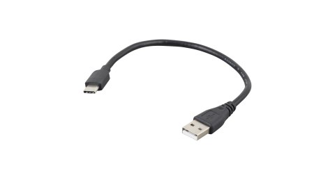 Bontrager Lights USB Type-C Charge Cable 230 mm Czarny
