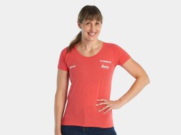 Santini Trek Segafredo Women's Team T Shirt Apparel XS Radioactive Coral