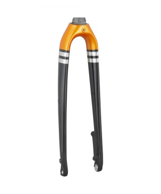 Trek 2021 Checkpoint SL 700c Rigid Forks 305mm, 49mm Factory Orange/Carbon Smoke