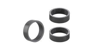 Bontrager 10mm Carbon Headset Spacer 3 Pack 10mm x 28.6mm Karbon 2024