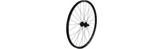 Bontrager Duster Elite Tlr 6 Bolt Disc 27.5" Mtb Wheel Odległość Między Nakrętkami Tylna Piasta 142 Mm Czarny Ciemnoszary