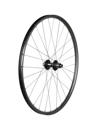 Bontrager Kovee TLR Boost 28 Hole 29" 6 Bolt Disc MTB Wheel Odległość między nakrętkami tylna piasta 148 mm Czarny