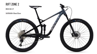 Marin Rift Zone 2 Grafitowy/CzarnySrebrny 29" L 2022