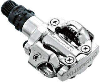 Pedały Shimano M520 SPD Srebrne