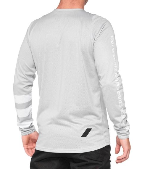 Koszulka 100% R-Core Longsleeve Vapor White L