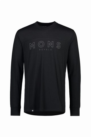 Longsleeve Mons Royale VLS Mons OL Black Męska S