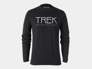 T-shirt Trek Vintage Logo Longsleeve Czarny L