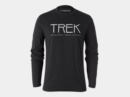 T-shirt Trek Vintage Logo Longsleeve Czarny XL