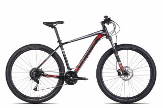 Unibike Fusion 29" Czarno Czerwony 2023 23"