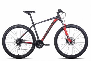 Unibike Mission 29" Czarno Czerwony 2023 21"