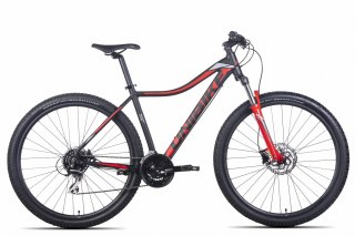 Unibike Move 29" Czarno Czerwony 2023 19"