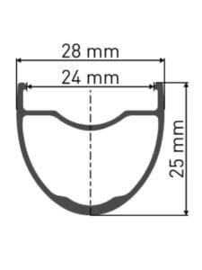 Obręcz DT Swiss G540 27,5" 28H