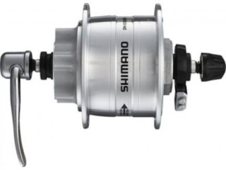 Piasta Shimano z Dynamem 36h Srebrna DH-3D32