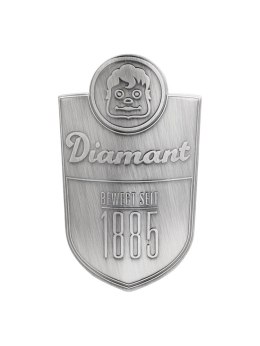 Emblemat na główkę ramy firmy Diamant Srebrny