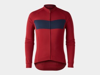 Koszulka rowerowa z długim rękawem Trek Circuit LTD﻿ 2XL Krwista kobra/Granatowy