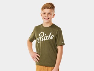 Koszulka Trek Evoke Tech Tee Youth L Black Olive