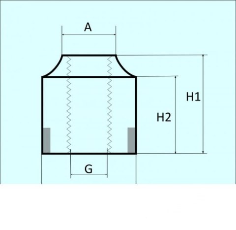 Stożek piasty przedniej Shimano Deore HBM590