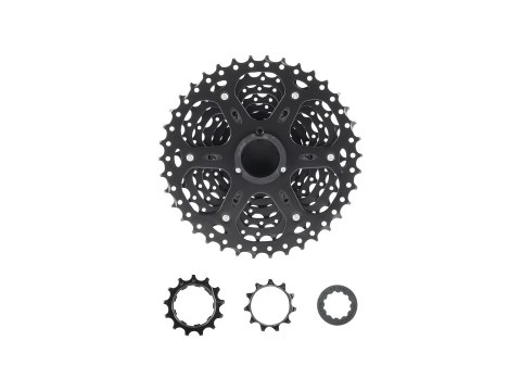 MicroSHIFT ADVENT H-Series CS-H093 9-Speed Cassettes 11-38t Czarny