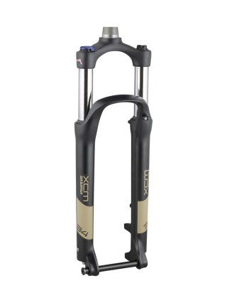 SR Suntour XCM 34 29" Firm Spring 120mm Travel Suspension Fork 210mm, 120mm Czarny/Brązowawy